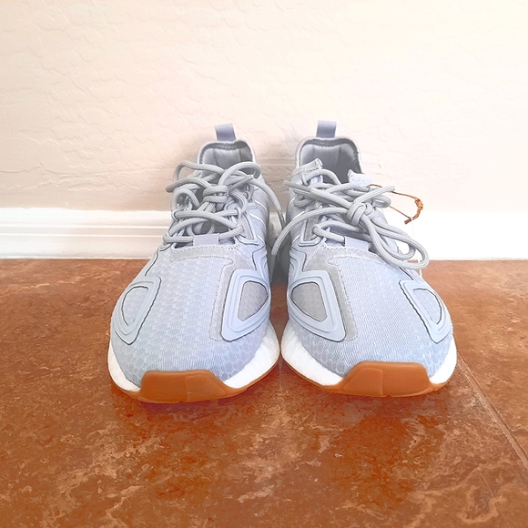 Adidas 'ZX 2K Boost' size 9 men's. Color: Gray. Condition: New w/ tags - Picture 9 of 10